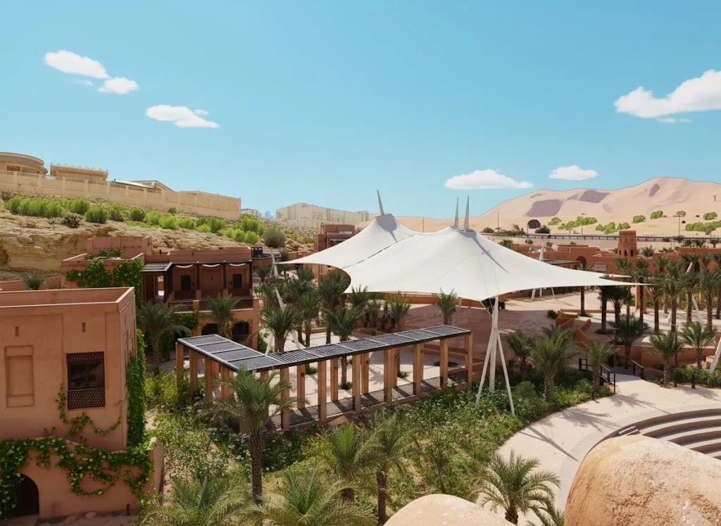 مشروع المنتجع الريفي — حي عرقة، الرياض